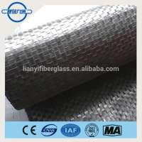 High tensile strength woven silt fence geotextile for road construction